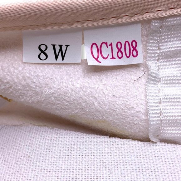 New Sansha FR Duval 3 STR Pink Pointe Pre-Arched Shoes 8/5.5 Wide U-Vamp - Picture 8 of 10